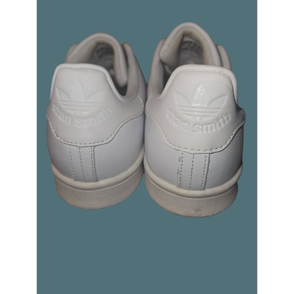 Adidas Stan Smith Triple White Sneakers Men Size 6.5 Women 7.5 - Picture 7 of 13